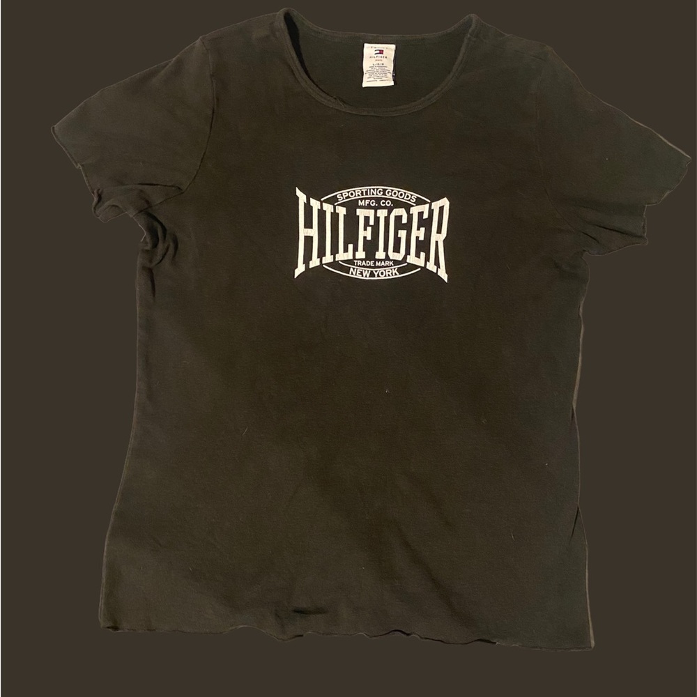 Tommy Hilfiger Women Black T-Shirt
